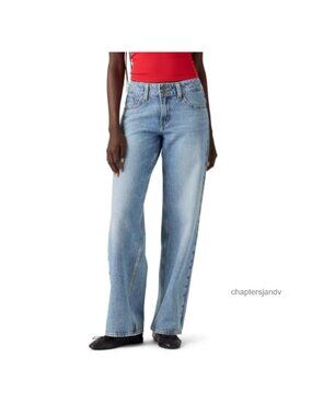 Superlow Low Rise Slim Straight Leg Non-Stretch Jeans